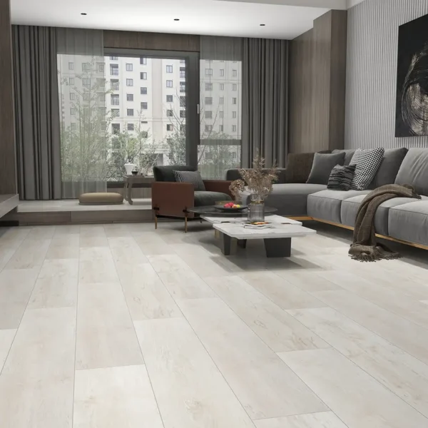 8mm White Sand SPC Hybrid Flooring (Price per m²) - Image 2
